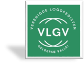 Het logo van Verenigde Logopedisten Gelderse Vallei